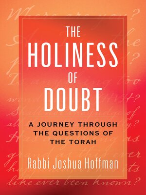 cover image of The Holiness of Doubt